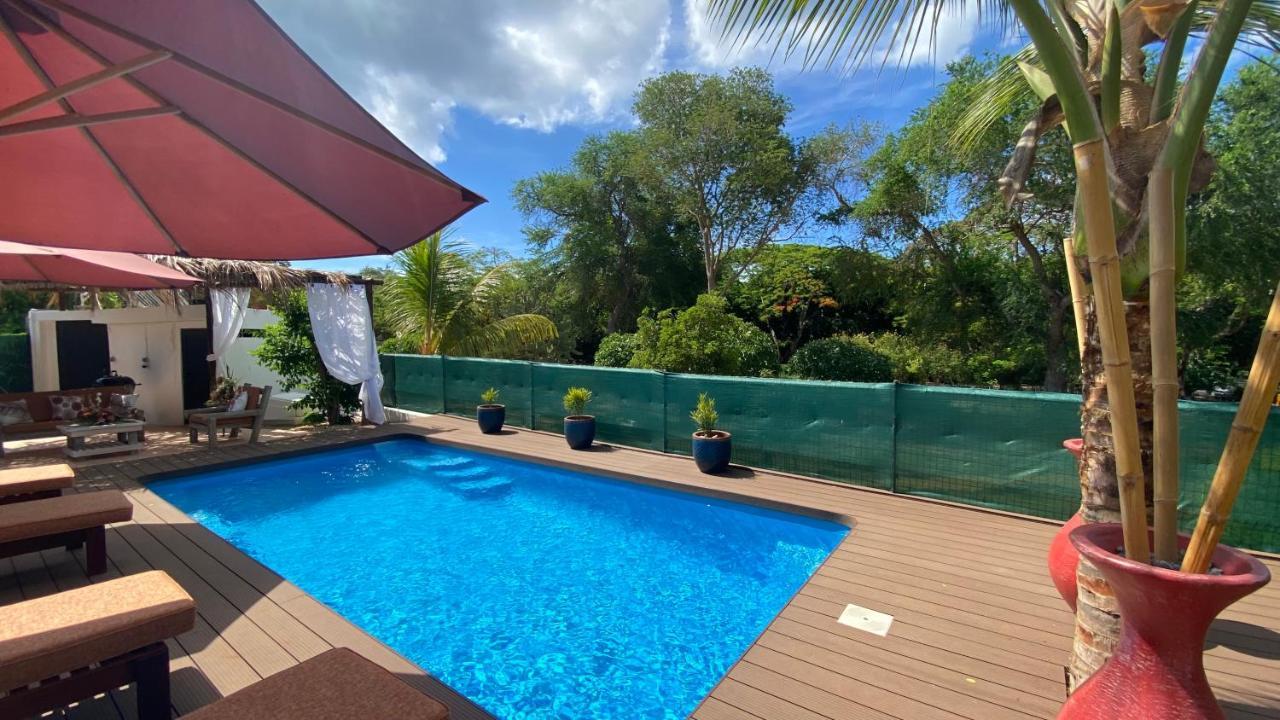 La Case Bois Creole Albion Buitenkant foto